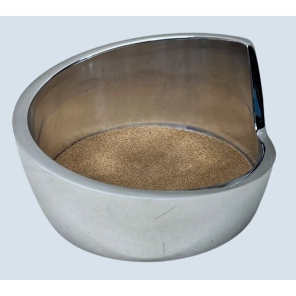 Nambe Smith Celentano Metal Spiral Wine Coaster 6189 with Box USA - Picture 3 of 11